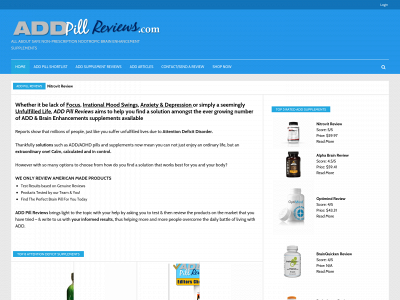 addpillreviews.com snapshot