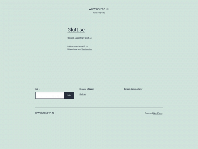 ockero.nu snapshot