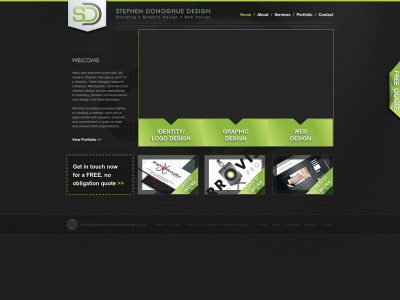 stephendonoghuedesign.co.uk snapshot