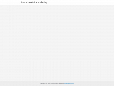 lanceleeonlinemarketing.com snapshot