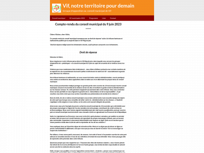 vifnotreterritoirepourdemain.fr snapshot