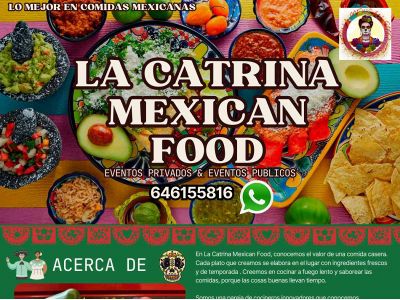 lacatrinamexicanfood.com snapshot