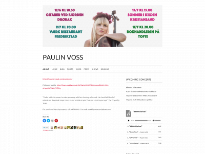 paulinvoss.no snapshot