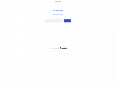 fullbodystore.com snapshot