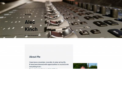 aleckinch.com snapshot