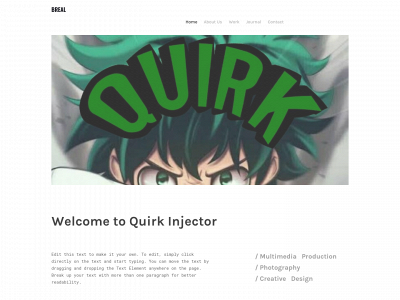 quirkinjector.weebly.com snapshot