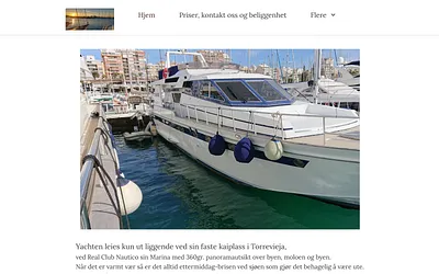 rent-yacht.no snapshot