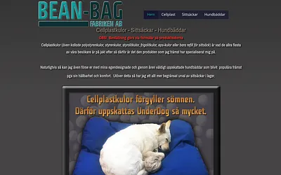 bean-bag.se snapshot