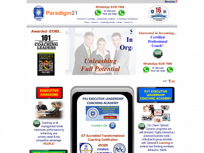 paradigm21.com snapshot