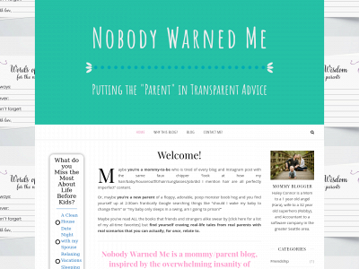 nobodywarnedme.com snapshot