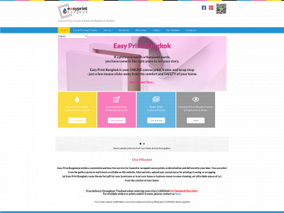 easyprintbangkok.com snapshot