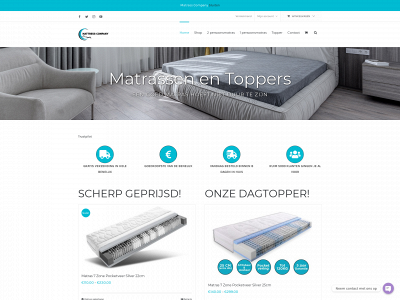 mattress-company.nl snapshot