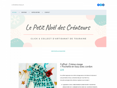 lepetitnoeldescreateurs.fr snapshot