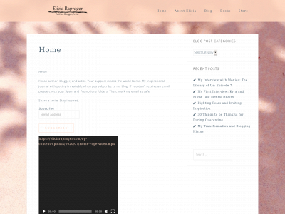 eliciaraprager.com snapshot