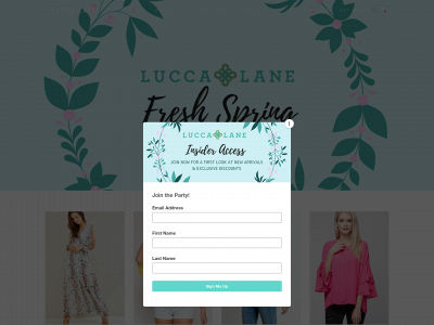shopluccalane.com snapshot
