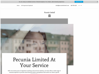 pecunialimited.com snapshot