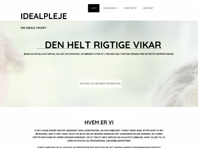 idealpleje.dk snapshot