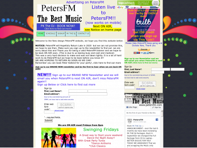 petersfm.com snapshot