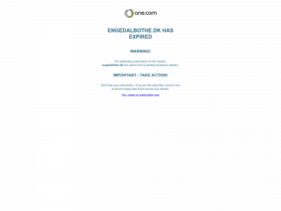 engedalbothe.dk snapshot