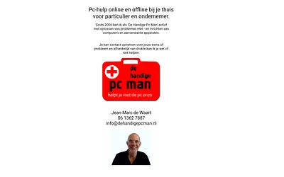 dehandigepcman.nl snapshot