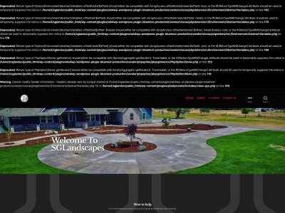 sglandscapescompany.com snapshot