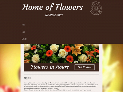 homeofflowers.co.uk snapshot