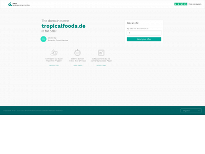 tropicalfoods.de snapshot