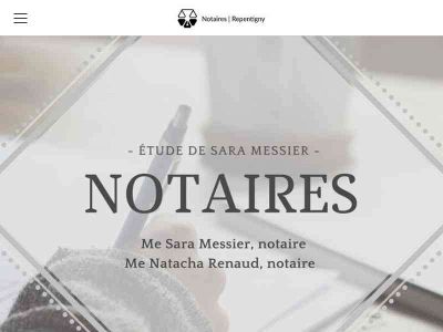 notairesmessier.qc.ca snapshot
