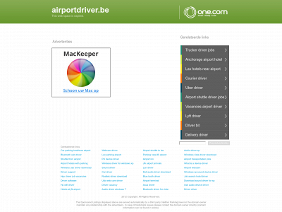 airportdriver.be snapshot