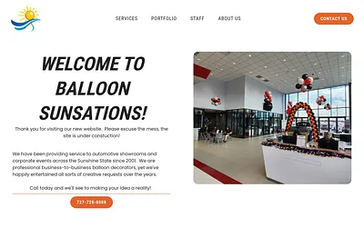 balloonsunsations.com snapshot