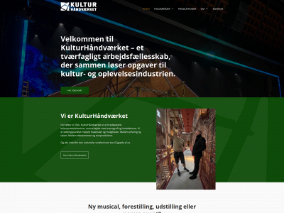kulturhaandvaerket.dk snapshot