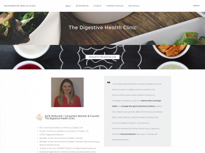 www.thedigestivehealthclinic.com snapshot