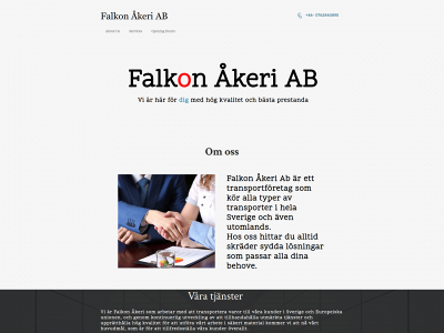 falkonakeri.se snapshot