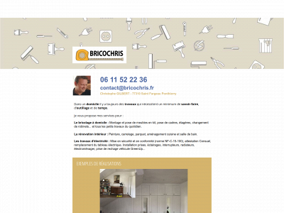 bricochris.fr snapshot