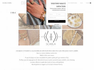 www.scarla-paris.com snapshot