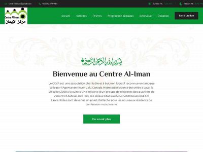 centrealiman.ca snapshot