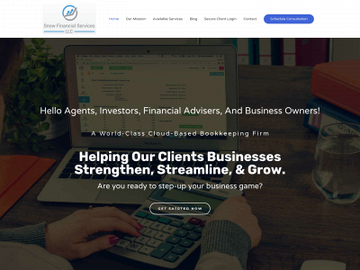 snowfinancialservices.com snapshot