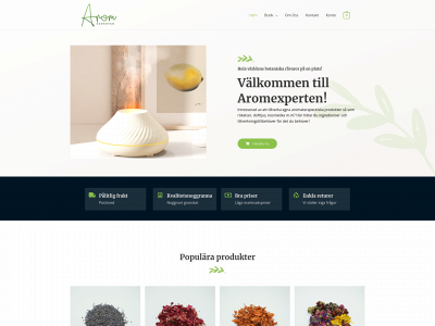 aromexperten.se snapshot