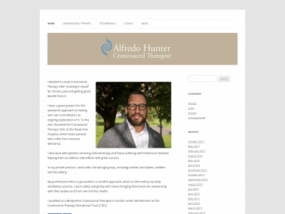 alfredohunter.com snapshot
