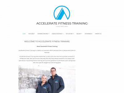 acceleratefitnesstraining.com snapshot