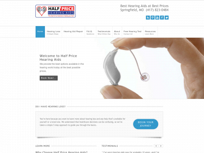 halfpricehearingaids.com snapshot