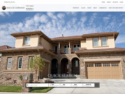 www.maggiesobhanirealtor.com snapshot