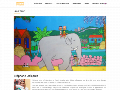 stephanedelapree.com snapshot