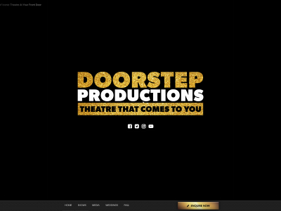 doorstepproductions.com snapshot