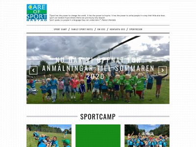 careofsport.se snapshot