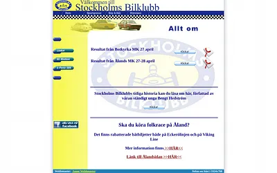 stockholmsbilklubb.com snapshot
