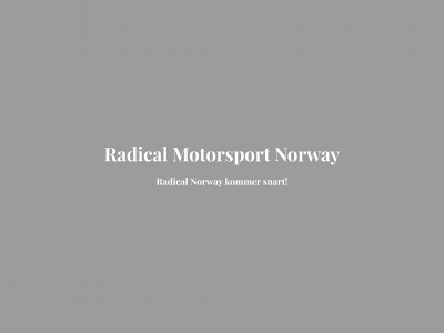 radicalnorway.no snapshot