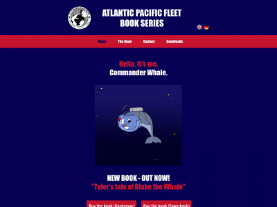 spacewhalebooks.com snapshot