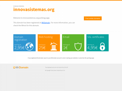 innovasistemas.org snapshot