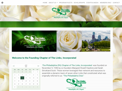 thephiladelphialinksinc.org snapshot